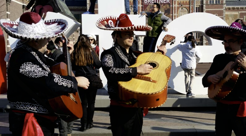 Fotosessie samen met de Mariachis