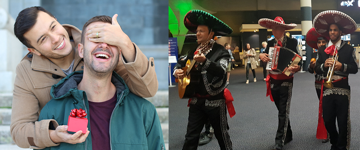 Huwelijksaanzoek met een Mariachi Band