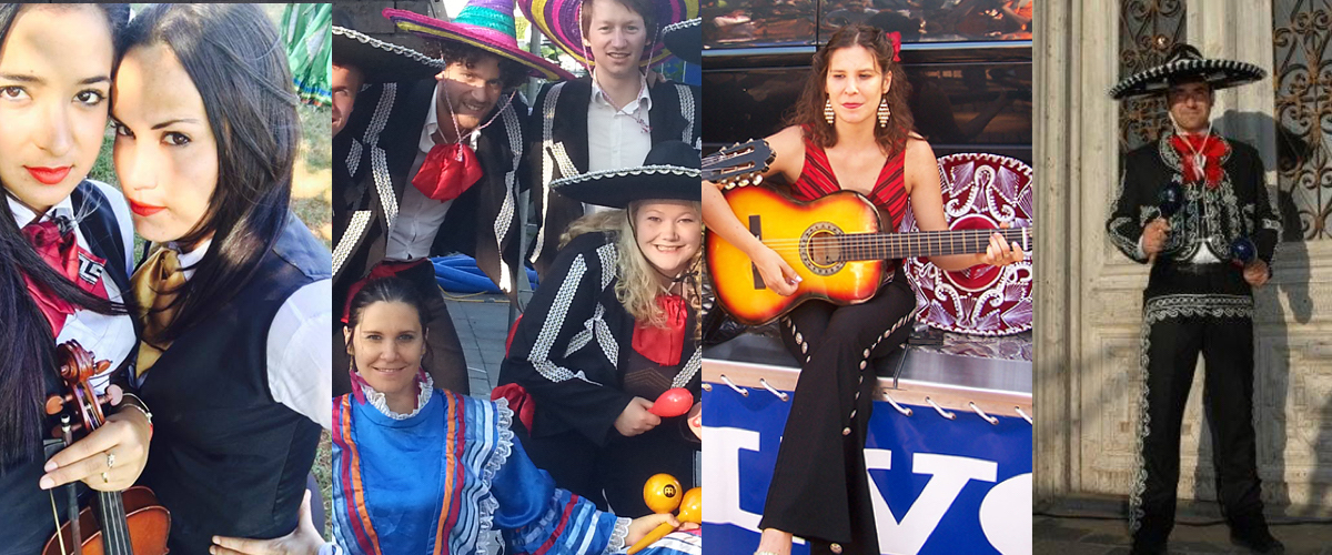 Je vriendin meenemen naar haar favoriete plekje en haar daar een Mariachi Band laten spelen